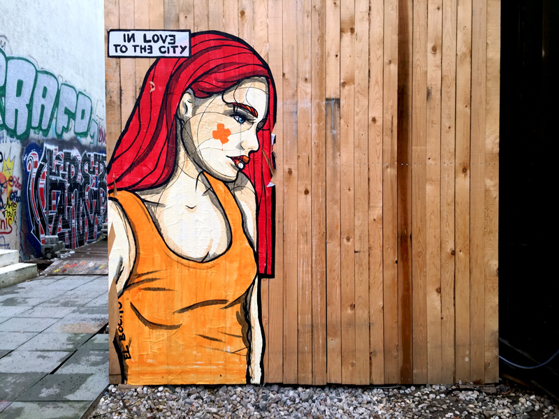  best street artists El Bocho "Citizens" - Berlin © Berlin Street Art pieces  2016 policy