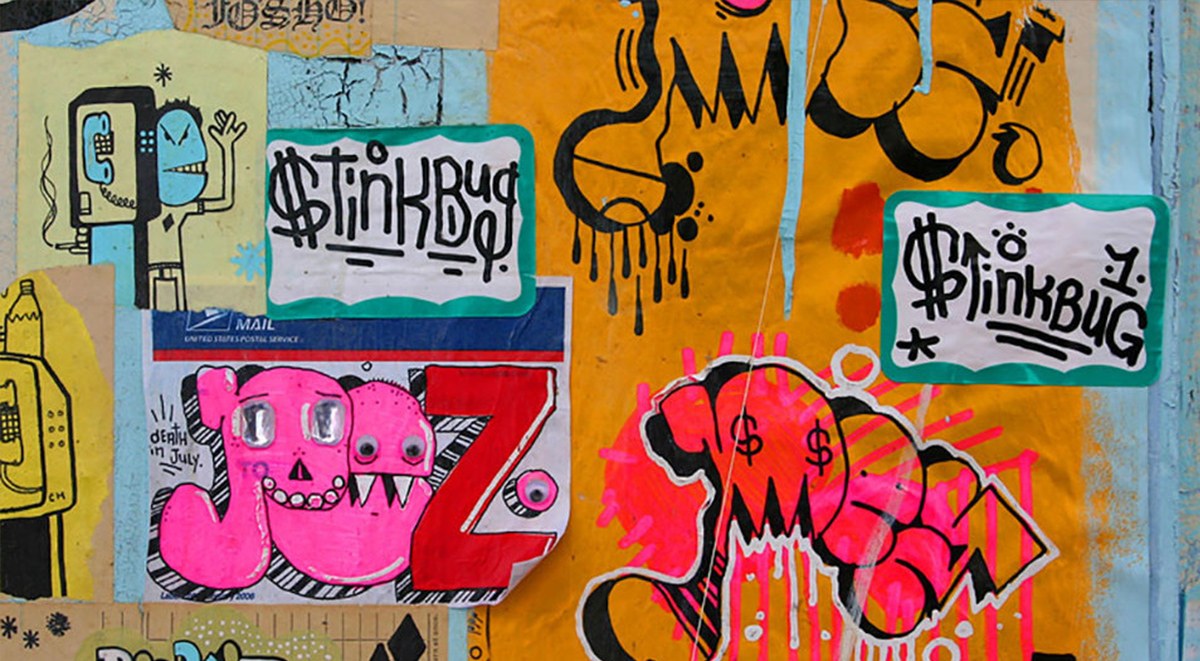 Significado facultativo Eliminación Street Art Sticker as the Favorite Quick Graffiti Solution