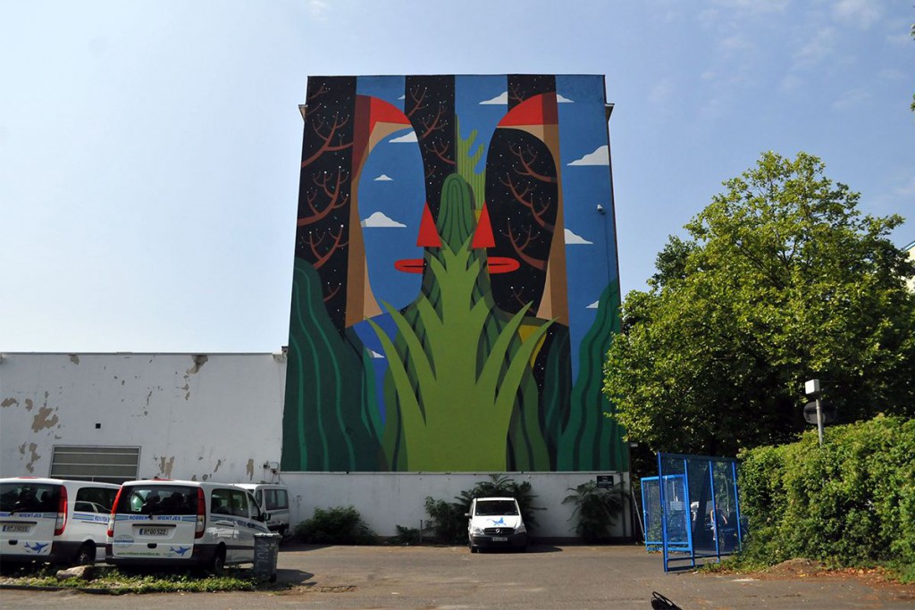 berlin street art Agostino Iacurci mural facebook  look kreuzberg